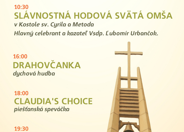 CYRILO-METODSKÉ HODY PIEŠŤANY